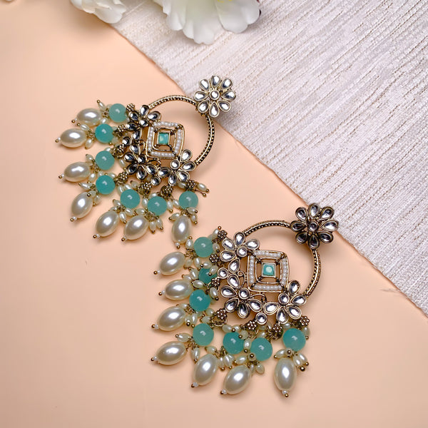 Jeel Turquoise Earrings