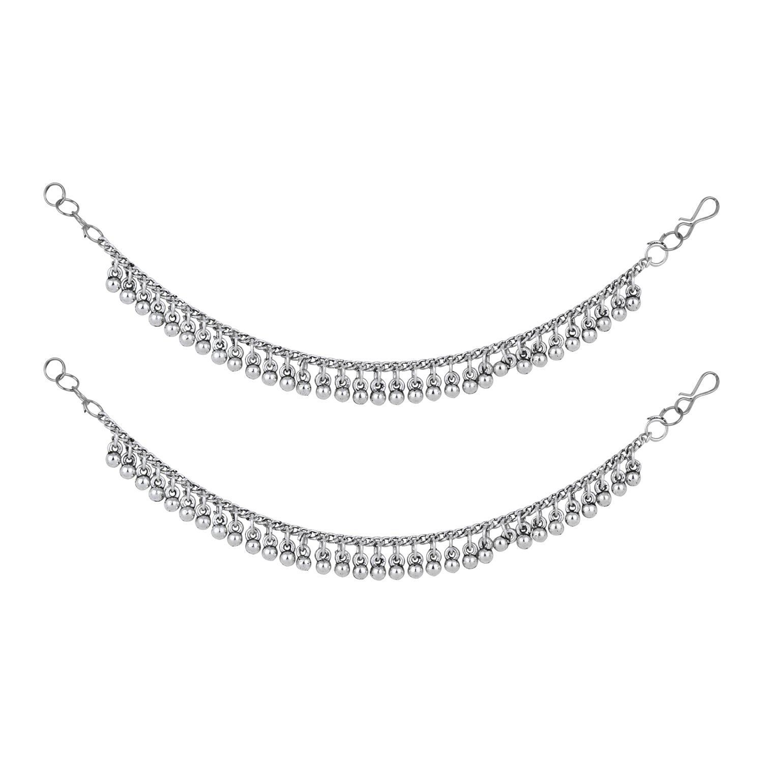 Vikasni Oxidised Earchain