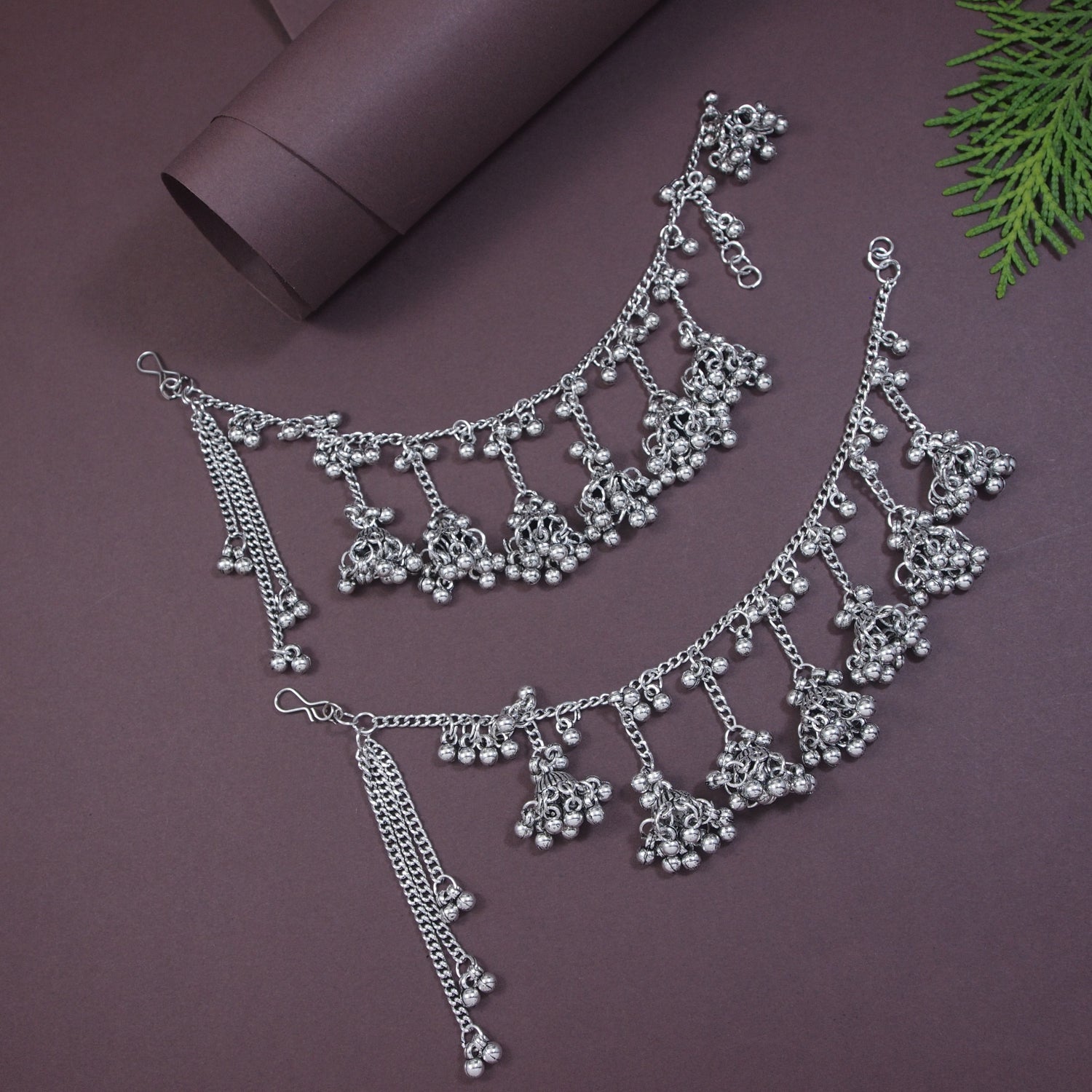 Sumeda Oxidised Earchain