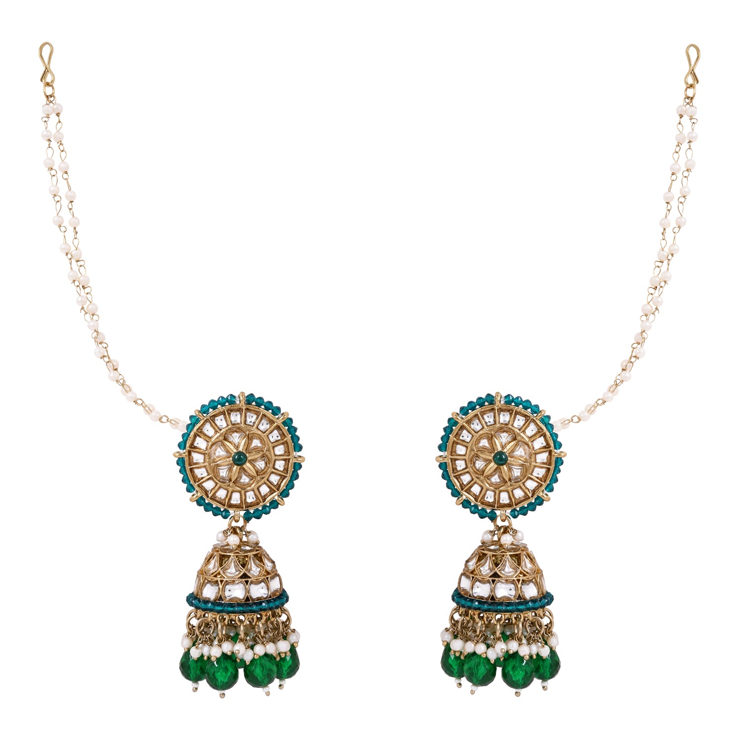 Jiyana Green Earrings