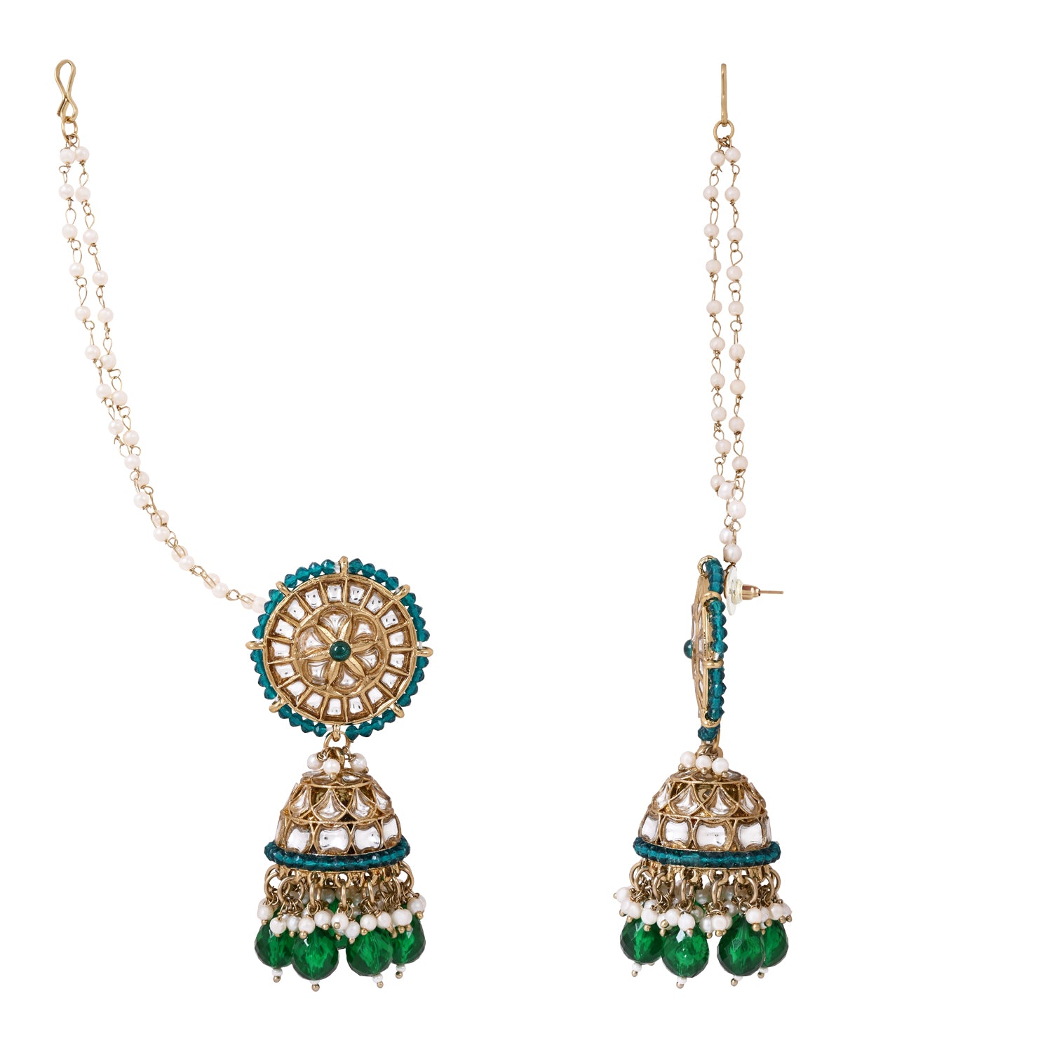 Jiyana Green Earrings