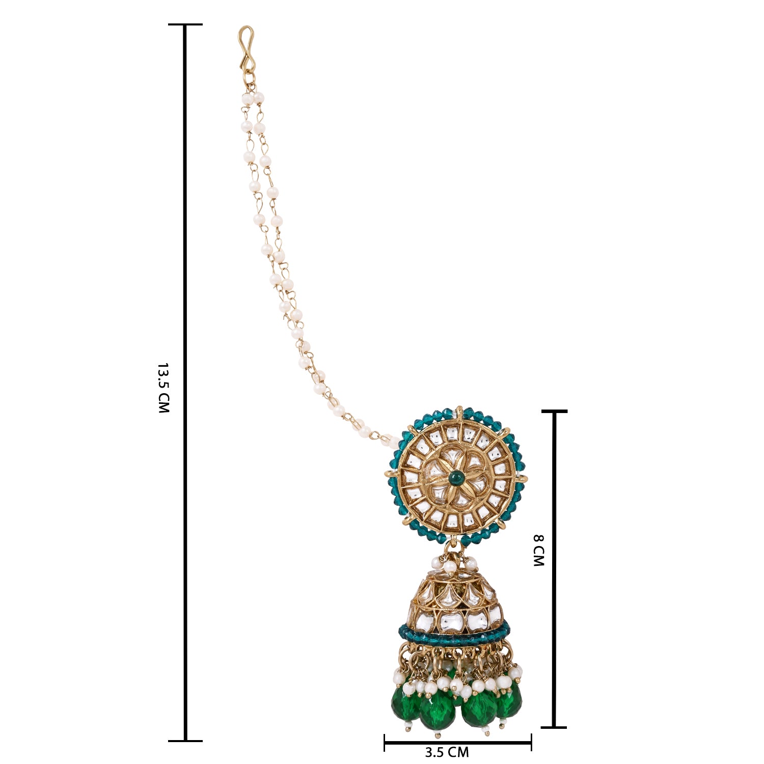 Jiyana Green Earrings