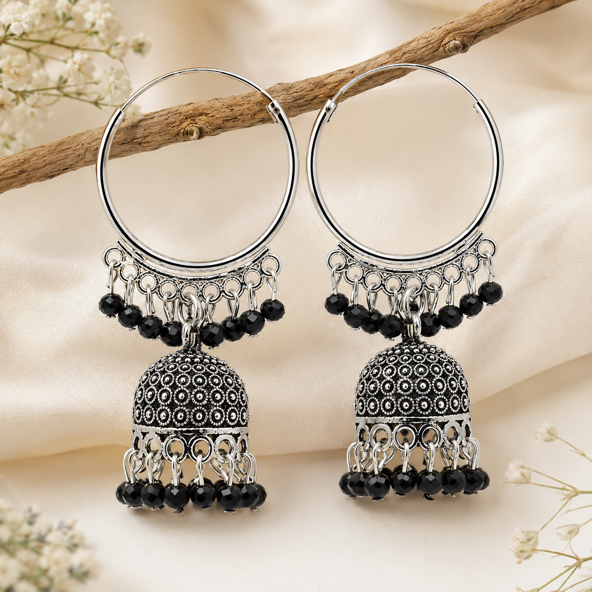 Kanira Oxidised Earrings