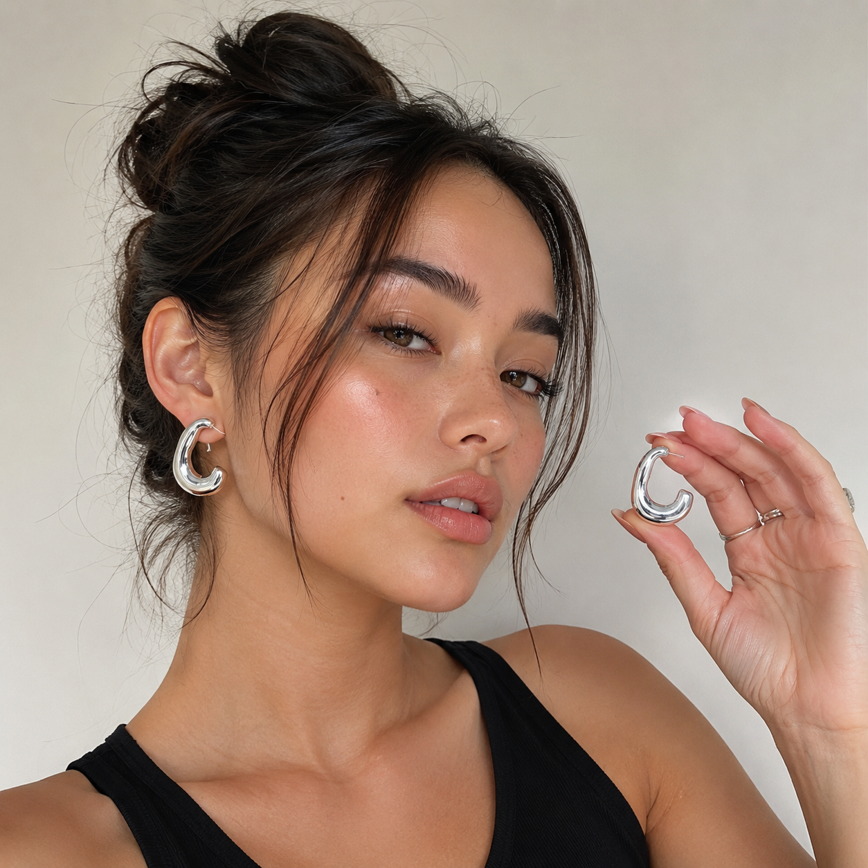 Shirley Silver Earrings