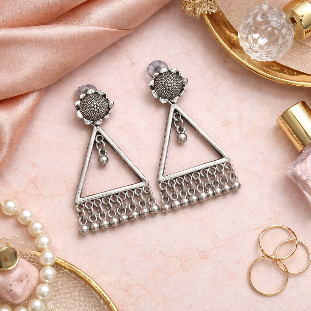 Srushti Oxidised Earrings