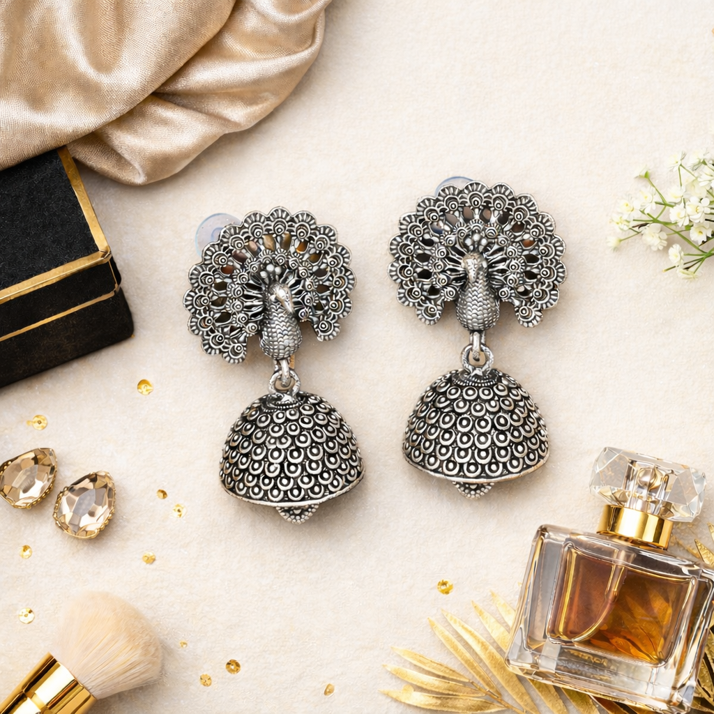 Aashira Oxidised Earrings