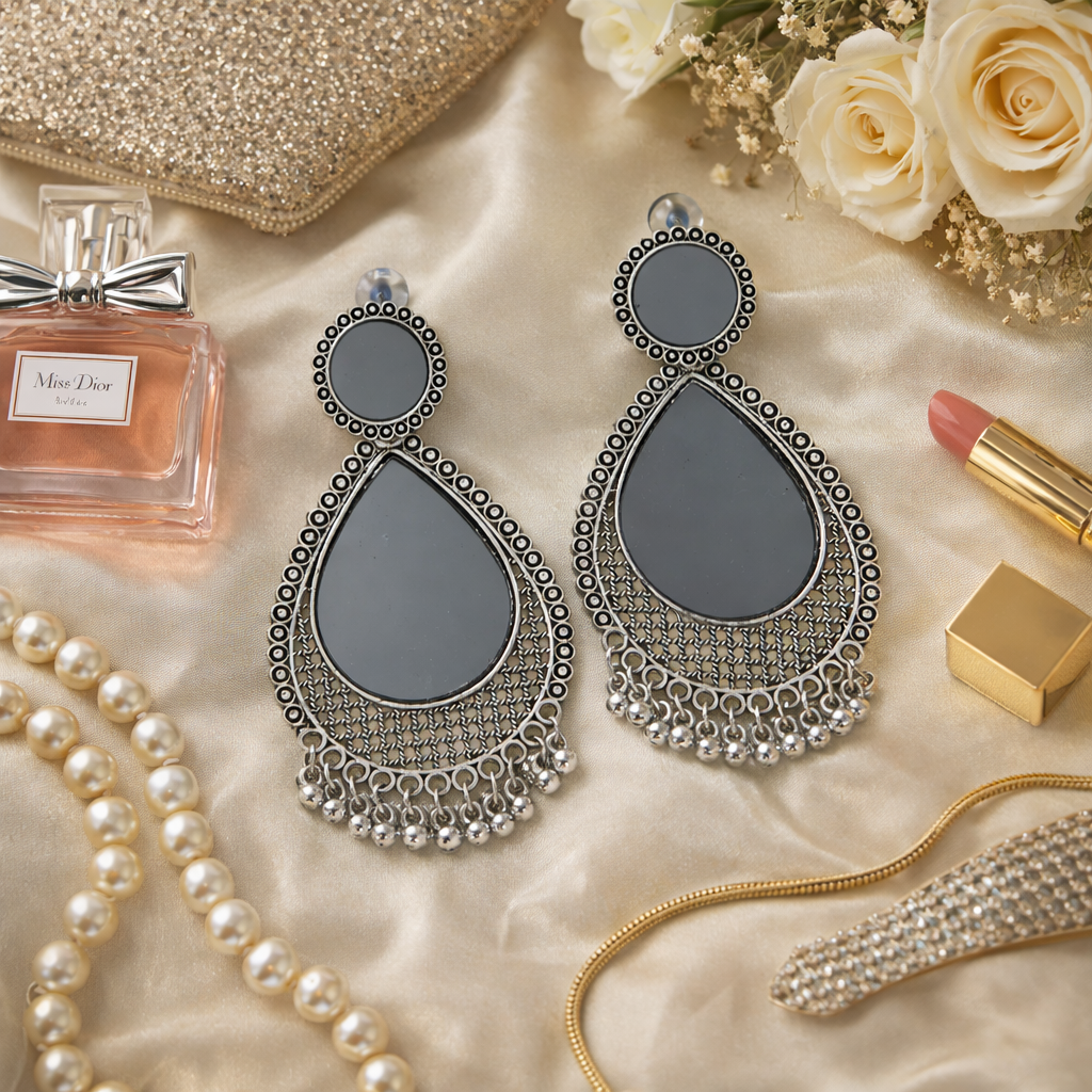 Saivi Oxidised Earrings