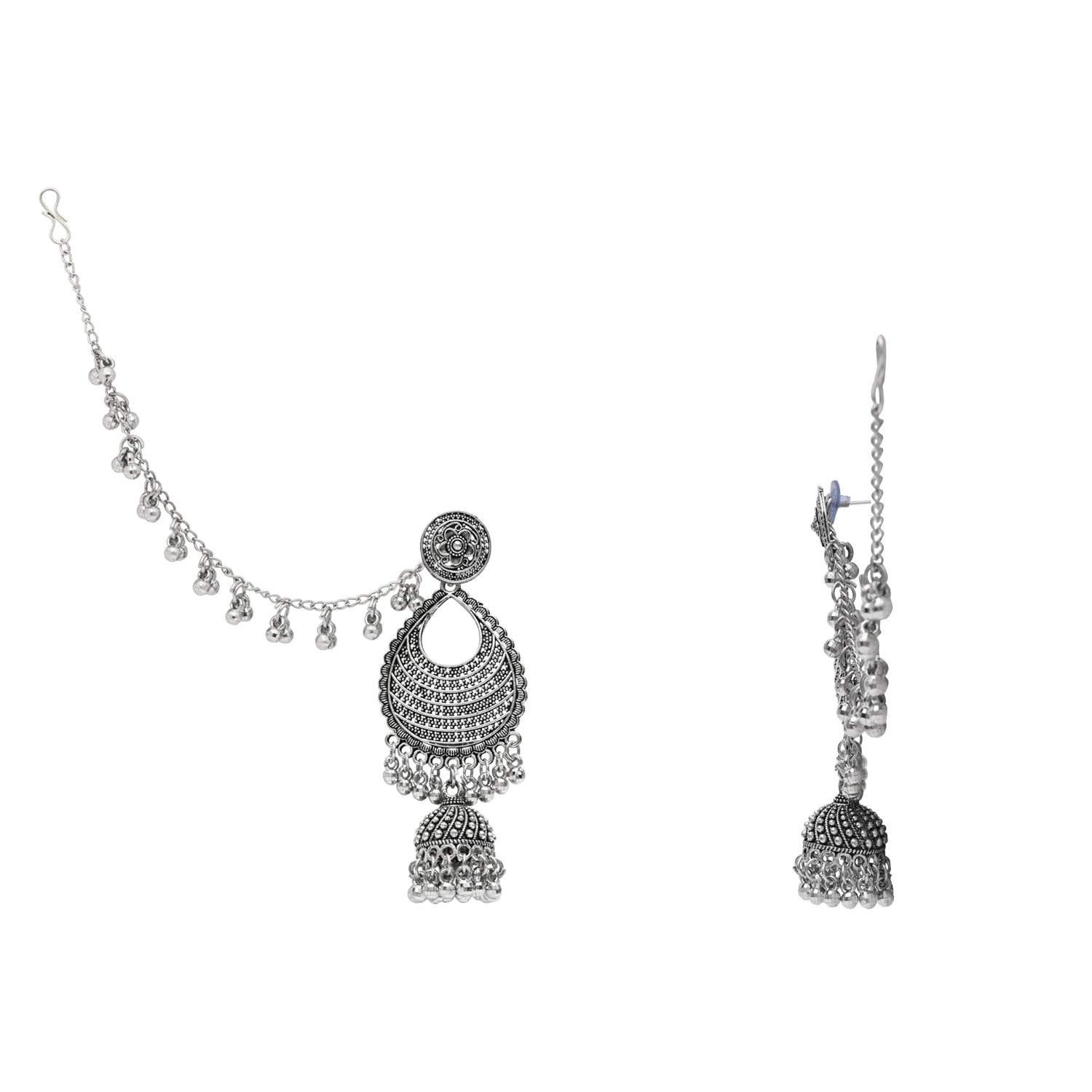 Nyshita Oxidised Earrings