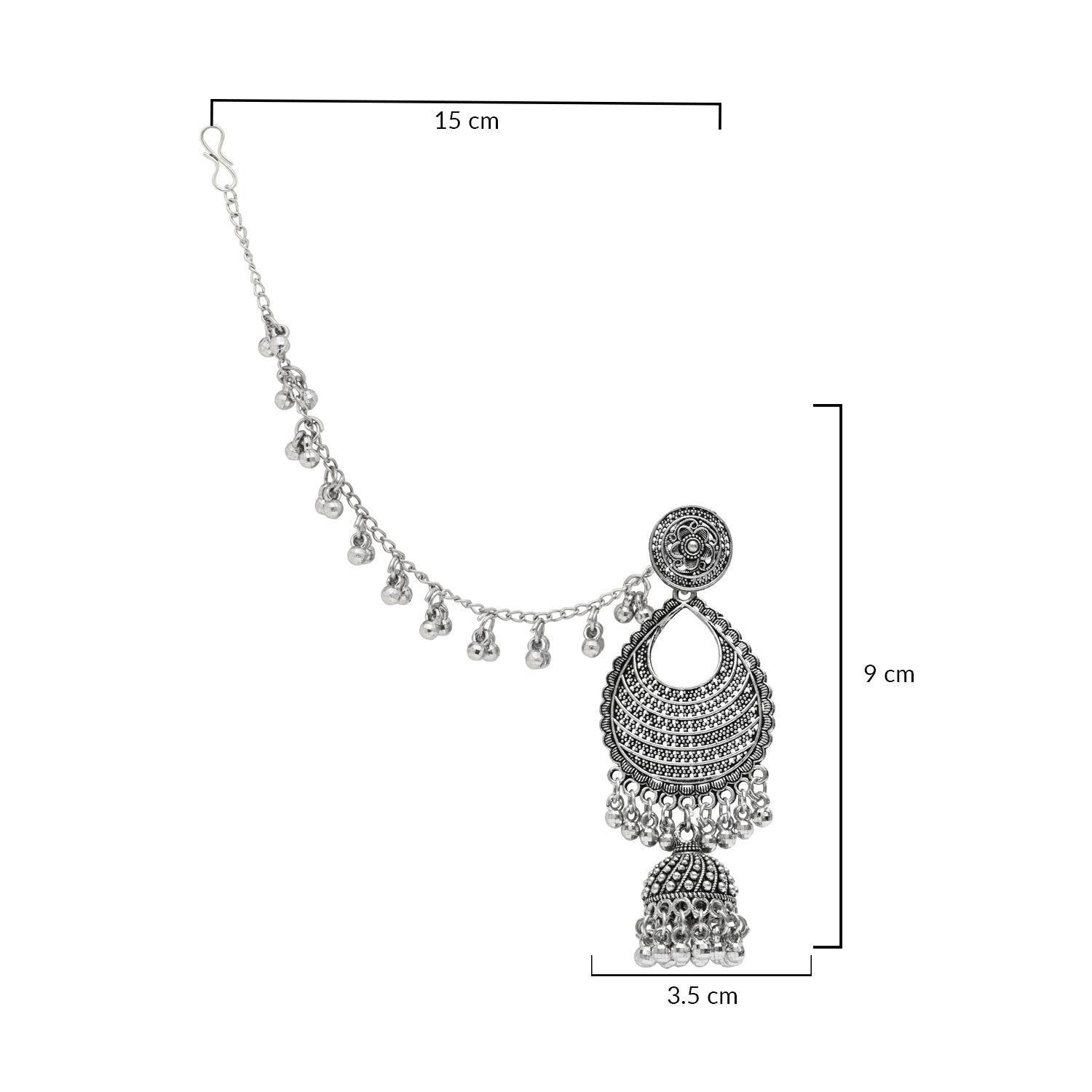 Nyshita Oxidised Earrings