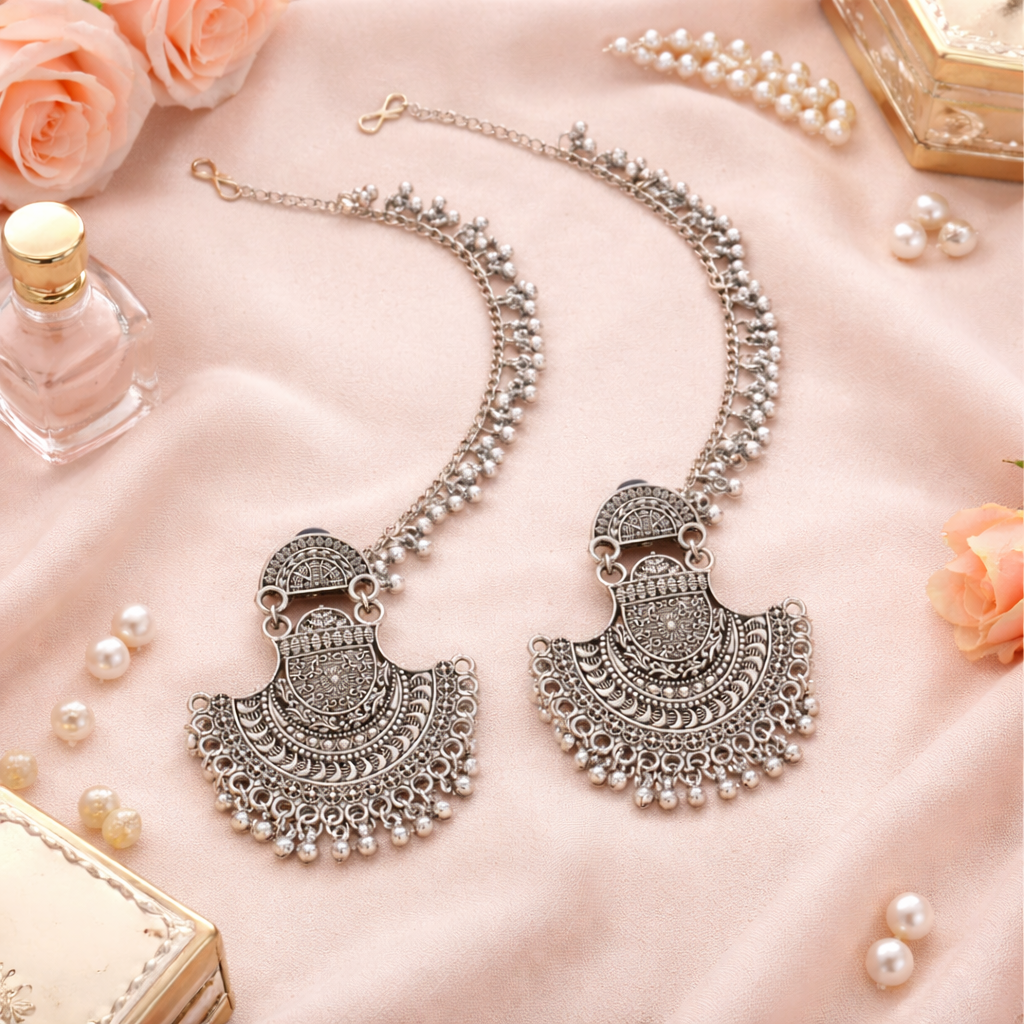 Yuvisha Oxidised Earrings