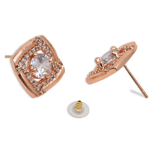 Navira RoseGold Earrings
