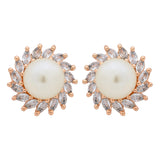 Vridhi RoseGold Earrings