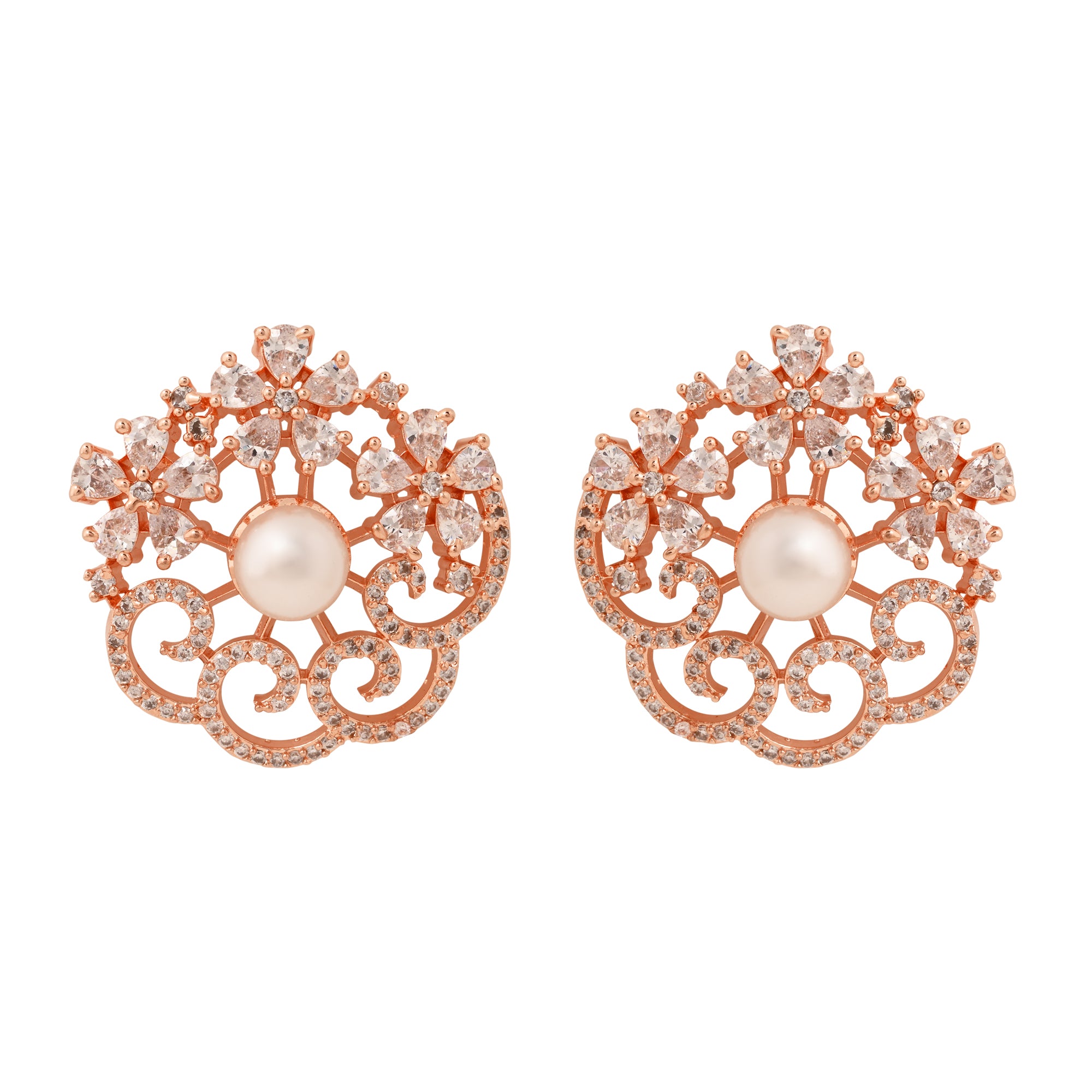 Jennifer RoseGold Earrings