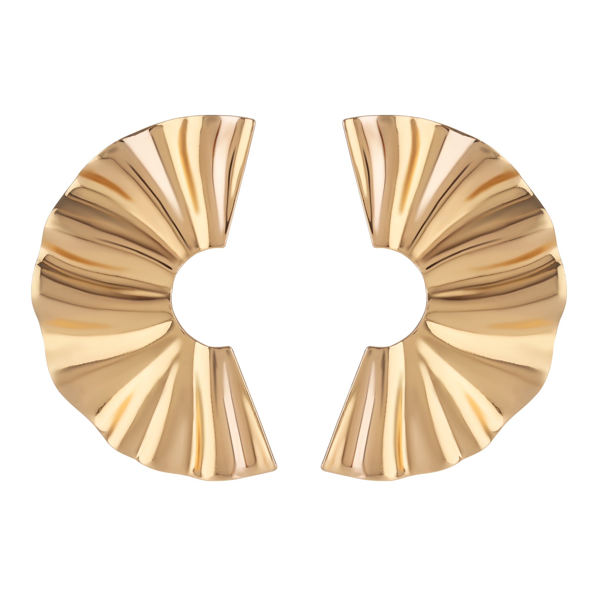 Kylie Gold Statement Earrings