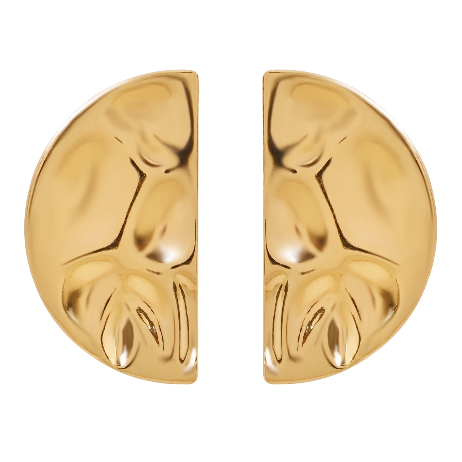 Ashley Gold Statement Earrings