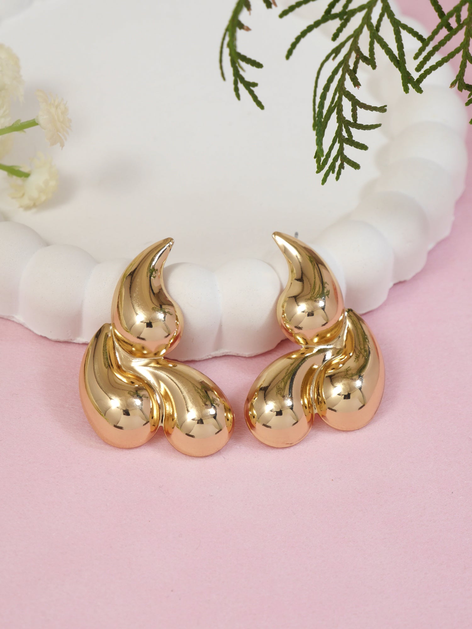 Camryn Gold Statement Earrings