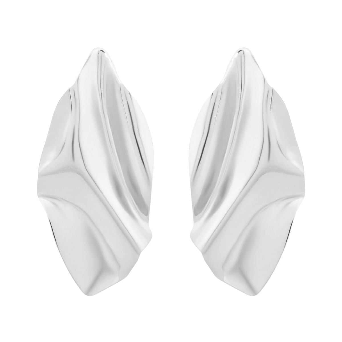 Alyssa Silver Statement Earrings