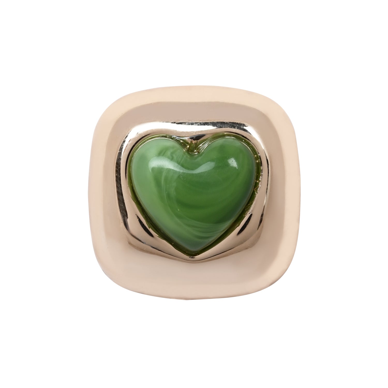 Green Pop – Set of 3 Quirky Enamel Stud Earrings