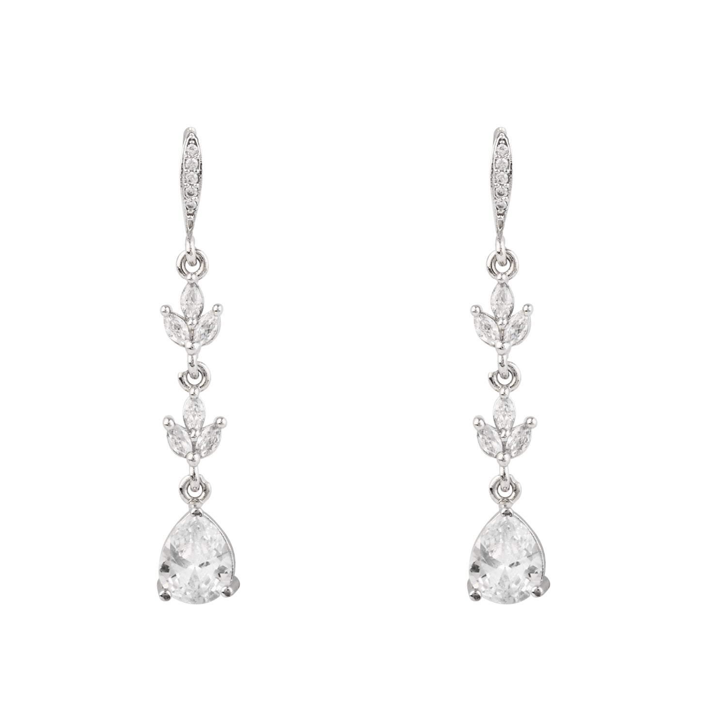 Ayira - Silver Shine Earrings