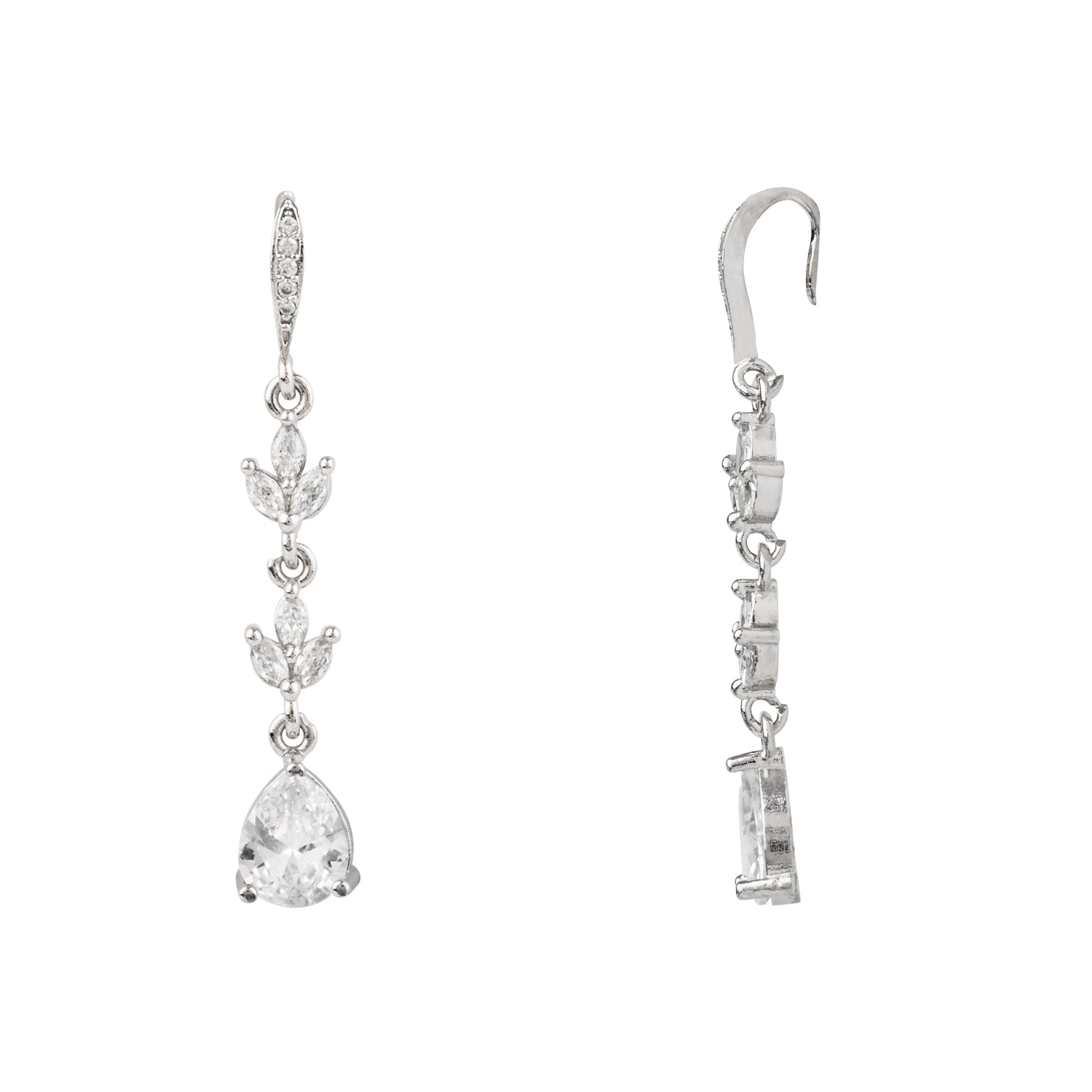 Ayira - Silver Shine Earrings
