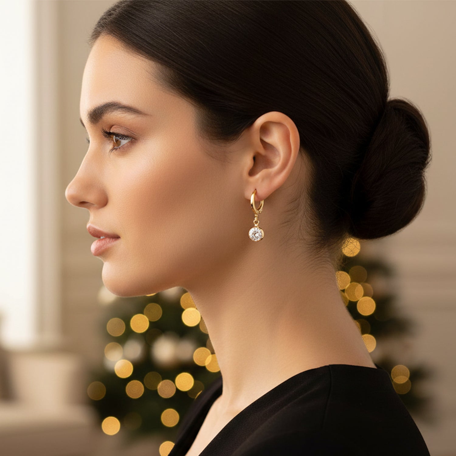 Loretta - Drop Earrings with Three Elegant Designs.