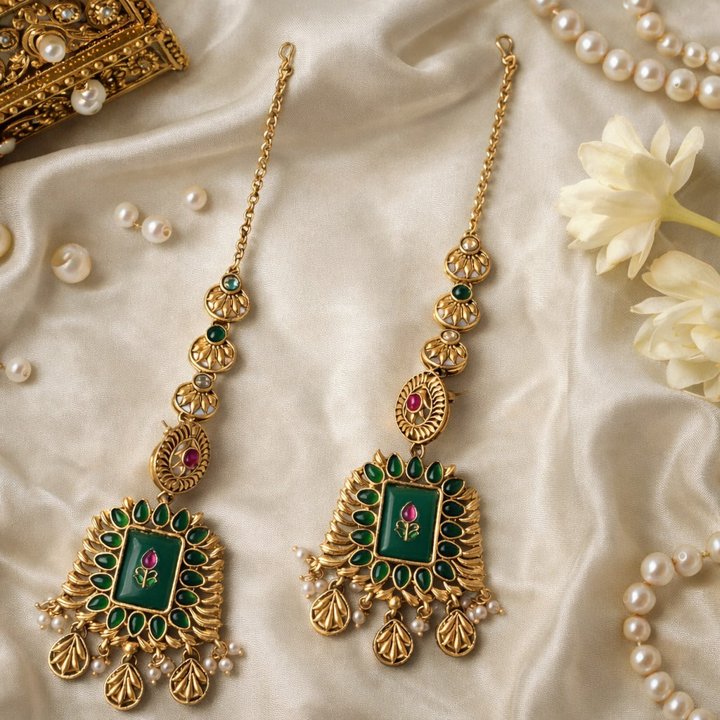 Padmika- Heritage Long Earring