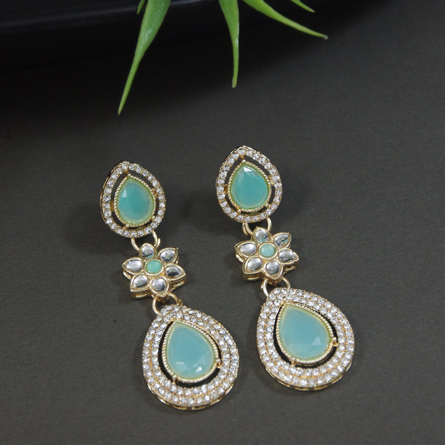 Anmol Mint Earrings