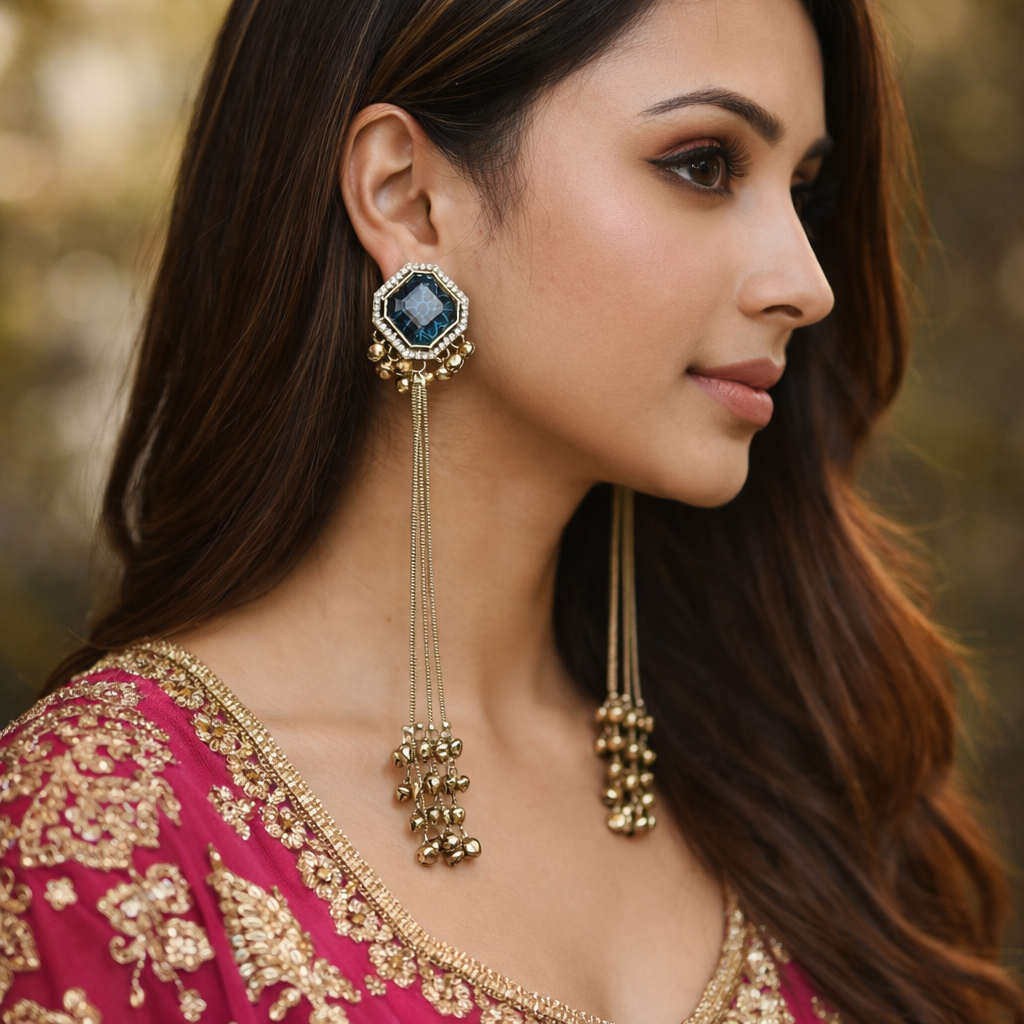 Sheenara - Montana Kashmiri Earrings