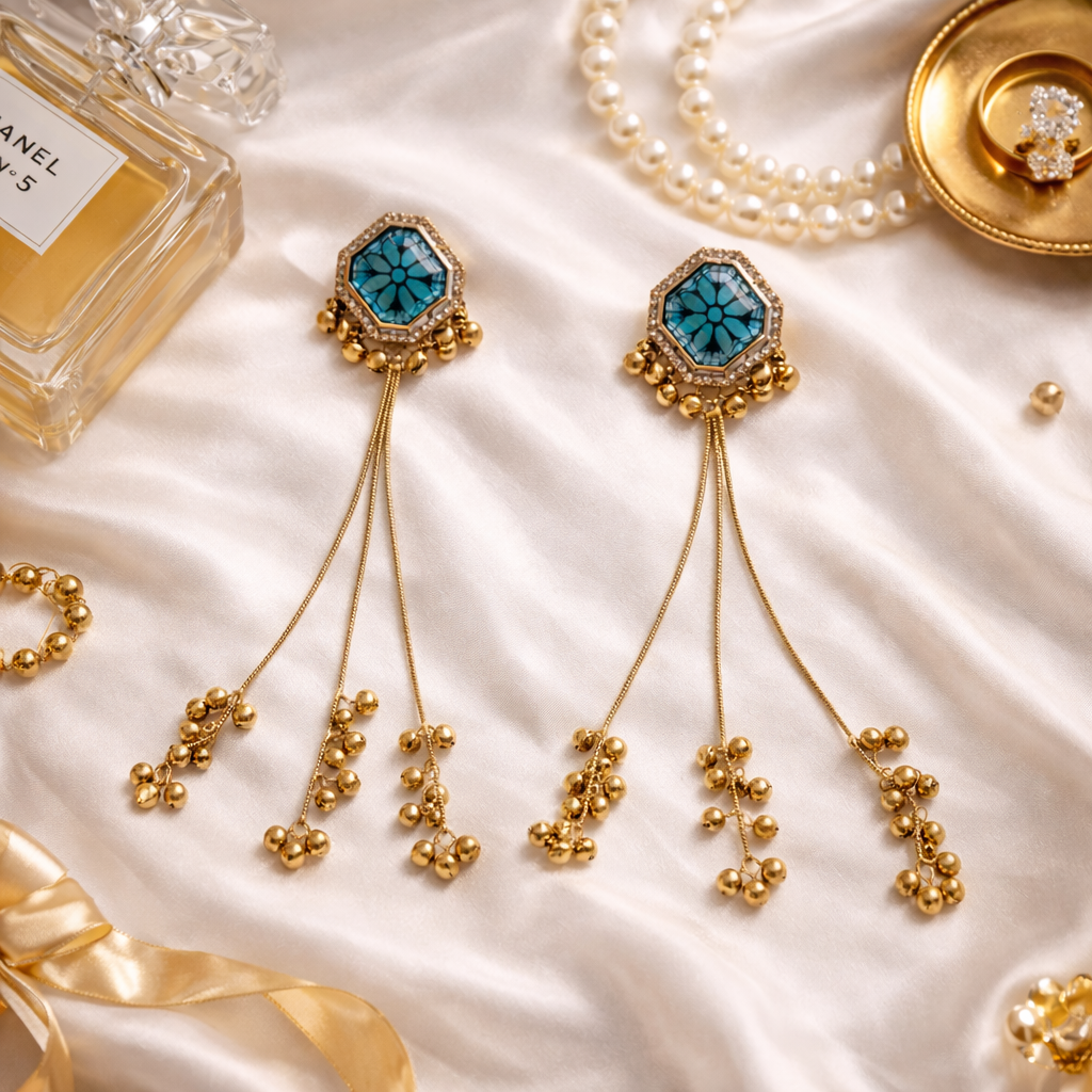 Sheenara - Montana Kashmiri Earrings