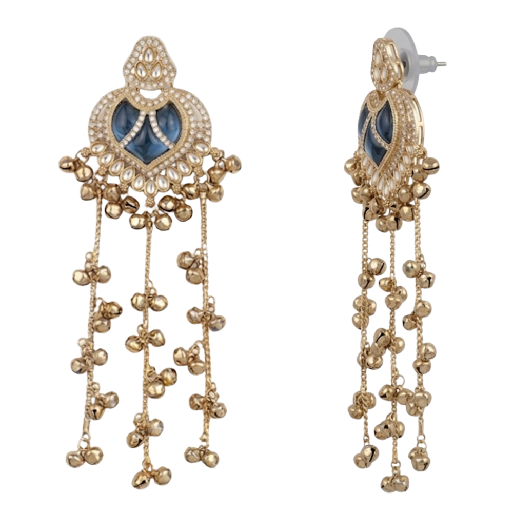 Alfeena- Montana Dangler Ghunghroo Earrings