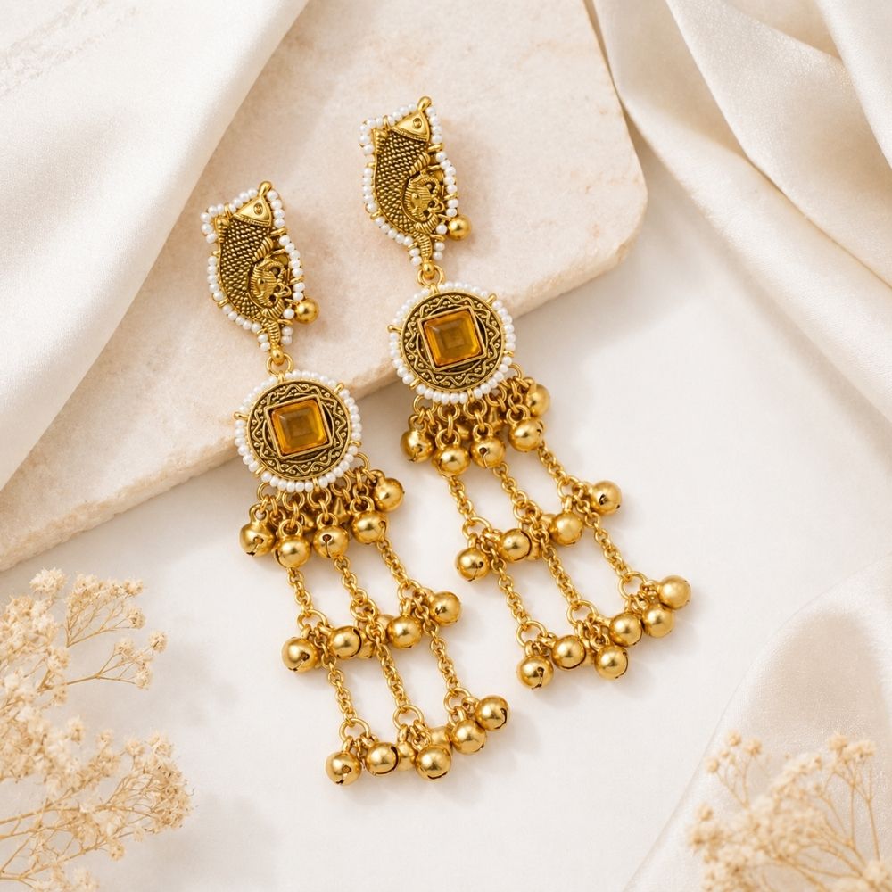 Kavya- Kashmiri Ghungroo Earrings