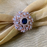 Anora Blue CZ Ring