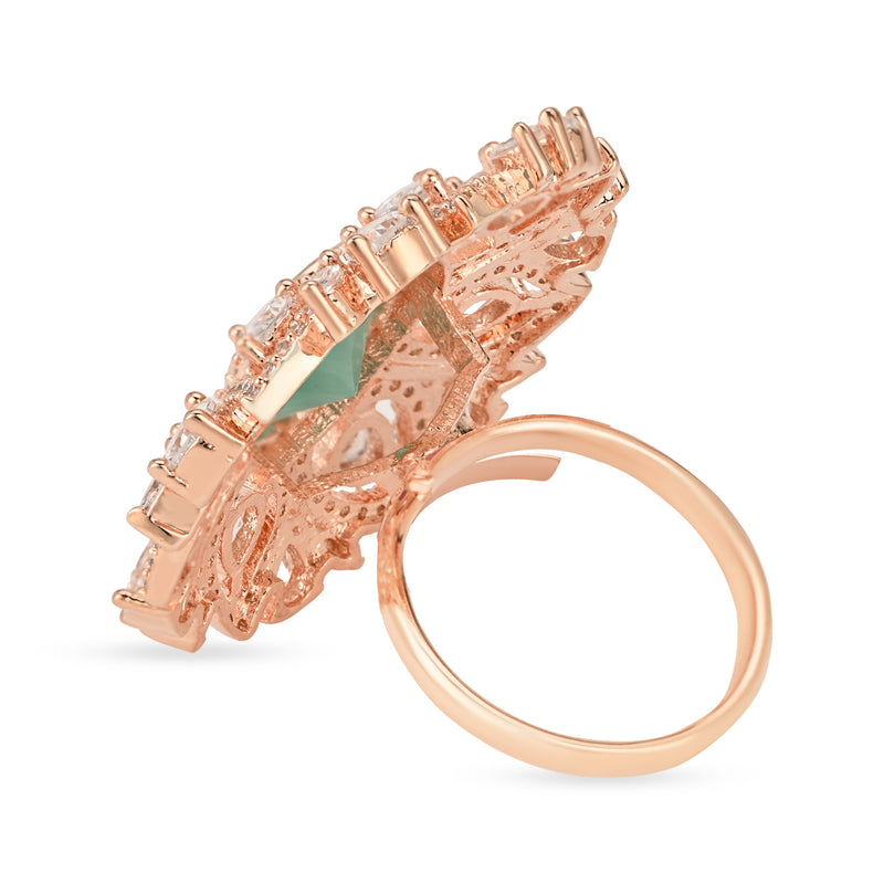 Anora Mint CZ Ring