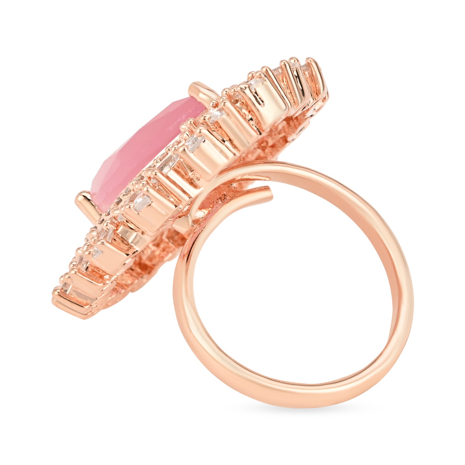 Clara Pink CZ Ring