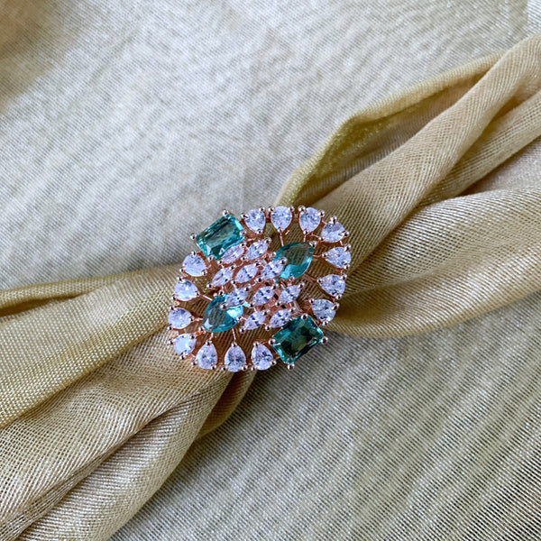 Florence Green CZ Ring