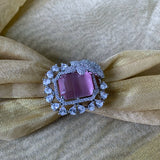 Niya Pink CZ Ring