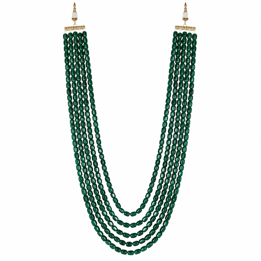 Ganadhakshya Green Pearl Mala