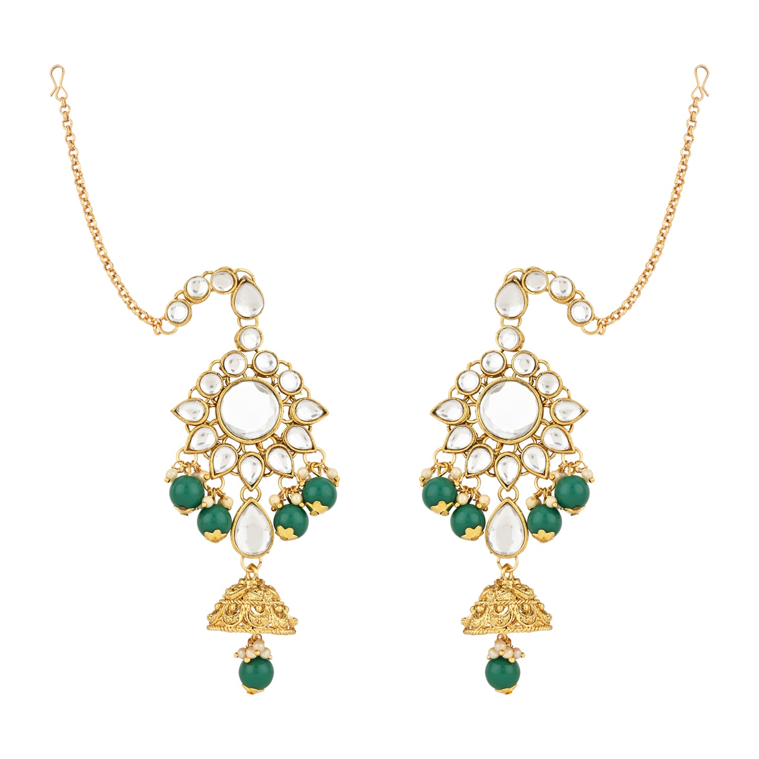 Rakul Green Choker Set