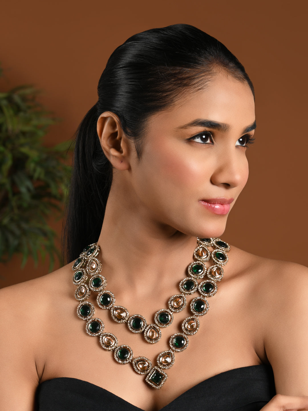 Kaashika - Green Necklace