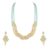 Nurvi Turquoise Necklace Set