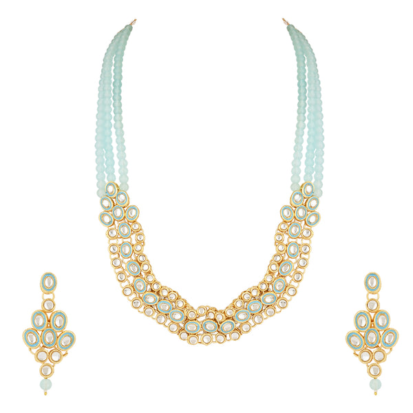 Nurvi Turquoise Necklace Set