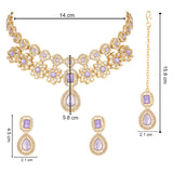 Sudiksha Purple Necklace set