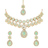 Vansha Mint Necklace set