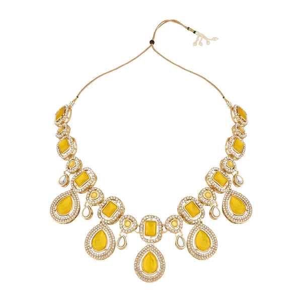 Bhumi Yellow Necklace set