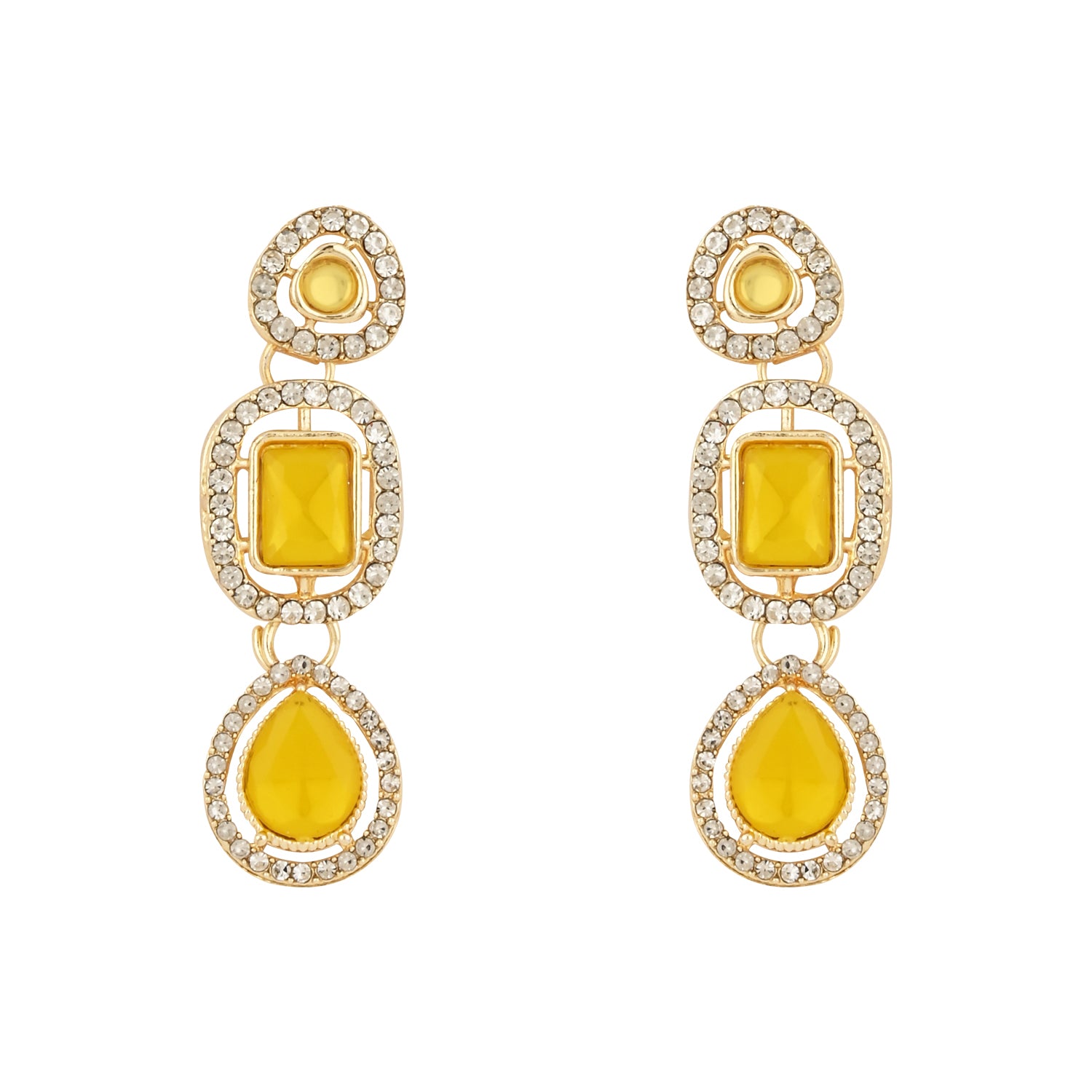 Bhumi Yellow Necklace set