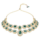 Parineeti Green Necklace set