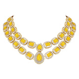 Parineeti Yellow Necklace set