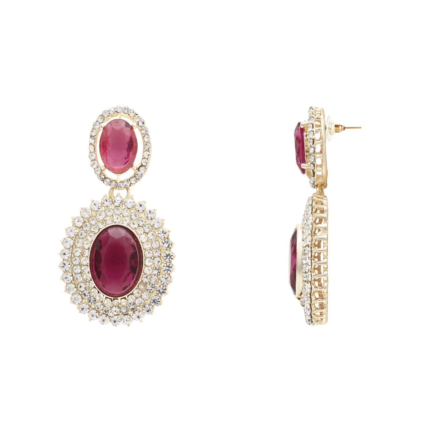 Oshina Wine Necklace Set