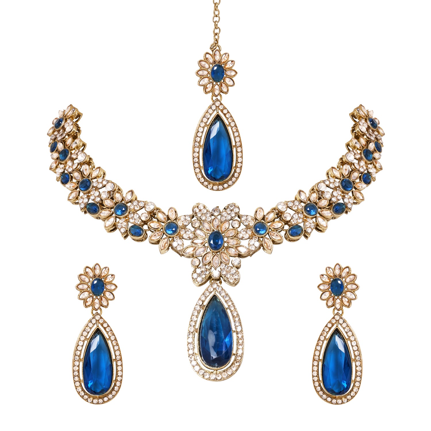 Nyathi -Traditional Montana Temple Necklace Set