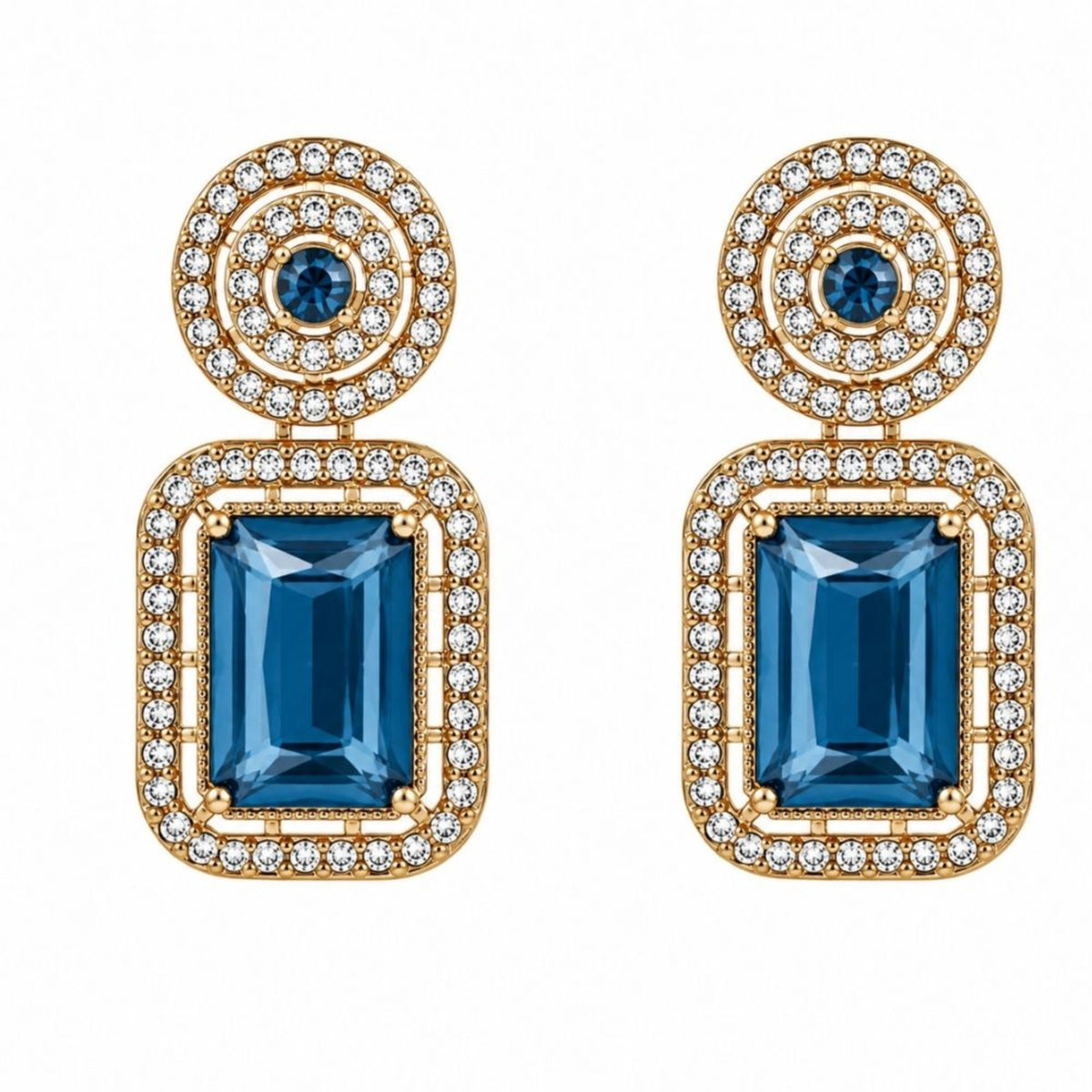 Divyani - Montana Kundan Statement Necklace Set
